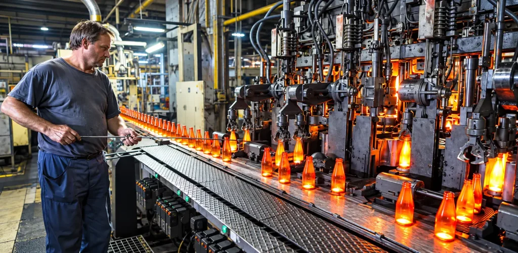 Luben Glass offers a comprehensive range of components, equipment and systems for the Hot End of the hollow glass industry.