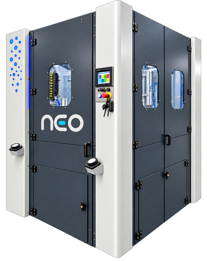 VR1 represents the evolution of Luben Glass' non-destructive polishing system for molds and plungers. With our machine it is possible to polish any glass container mold, regardless of the degree of complexity of the internal shape.